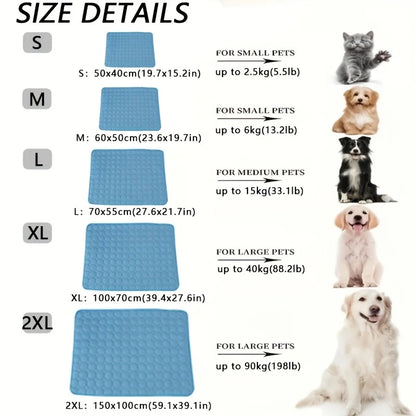 CoolComfort Pet Cooling Mat – Keep Your Pet Cool All Summer Long!