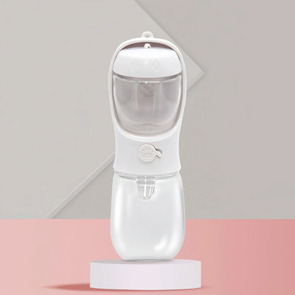 PawHydrate 2-in-1 Portable Pet Bottle – Water & Food Anywhere, Anytime!
