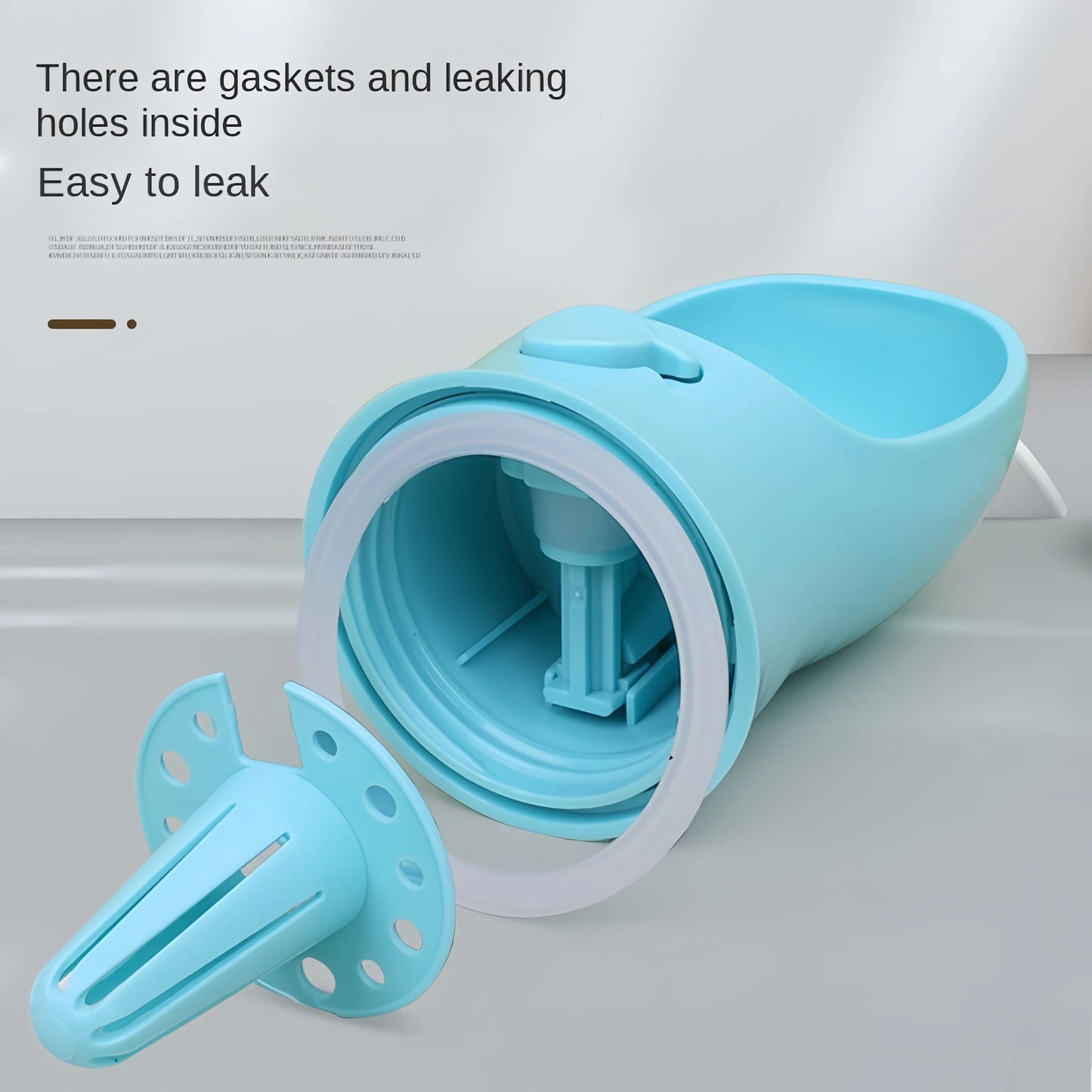 PawHydrate 2-in-1 Portable Pet Bottle – Water & Food Anywhere, Anytime!