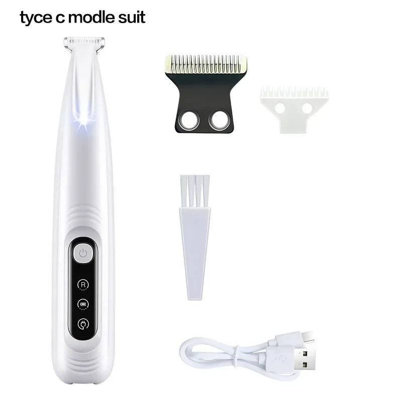 PawGroom™ LED Pet Trimmer – Precision Grooming Made Easy and Safe