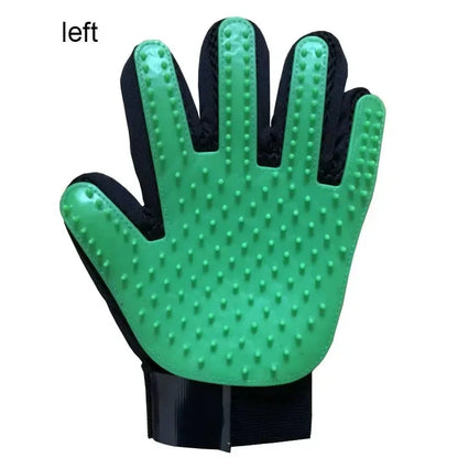 Pet Grooming Glove – 2-in-1 Hair Remover & Massage Brush for Dogs and Cats
