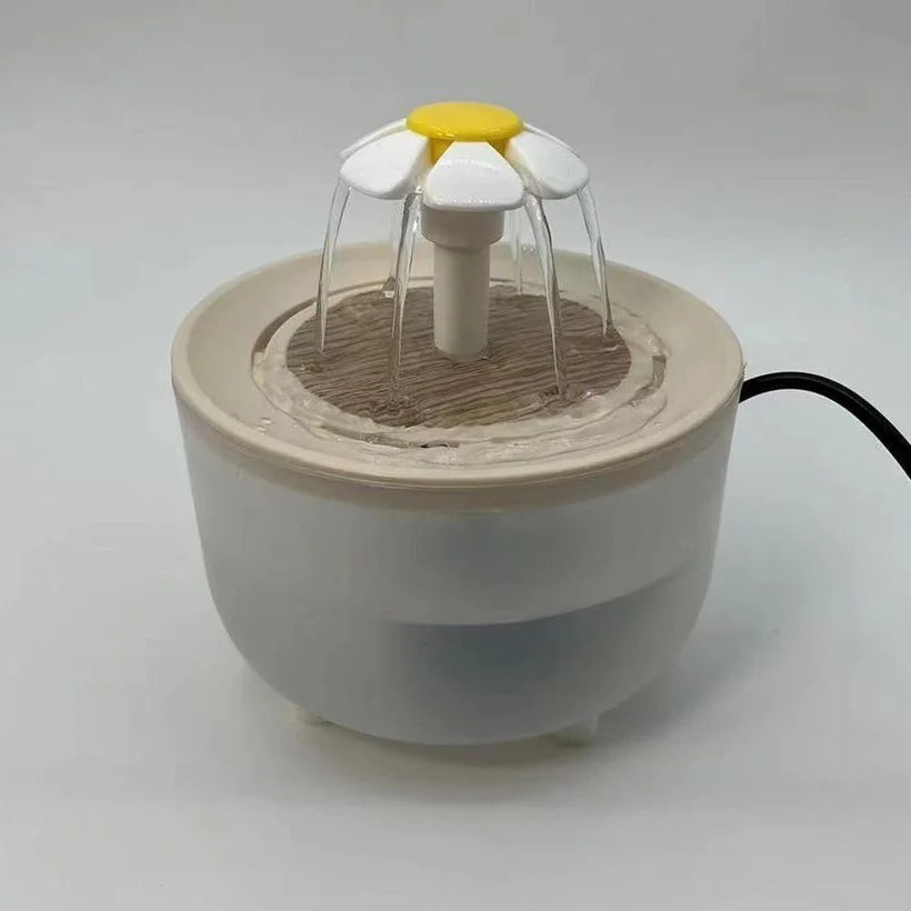 PureFlow – Automatic Cat Water Fountain 1.2L USB Electric Silent Filtered Dispenser