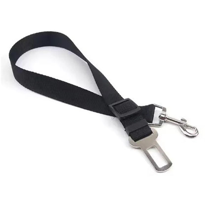 Adjustable Dog Car Seat Belt – Safety Harness Leash for Secure Pet Travel
