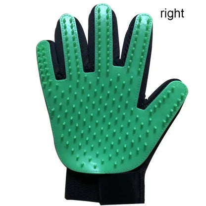 Pet Grooming Glove – 2-in-1 Hair Remover & Massage Brush for Dogs and Cats