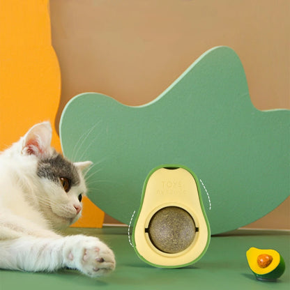 Catnip Wall Ball – The Rotating Catnip Toy That Keeps Your Cat Happy and Healthy!