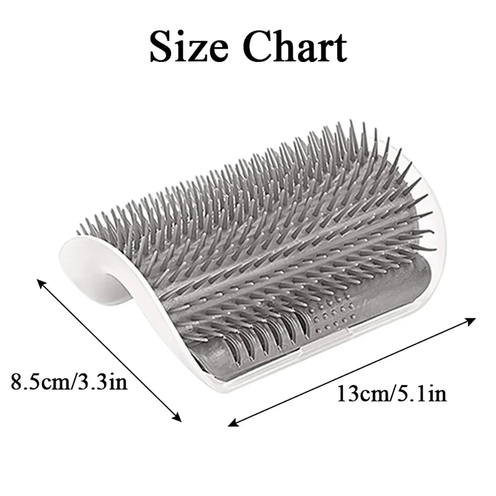 Cat Corner Braider – The Self-Grooming Brush Every Cat Deserves!