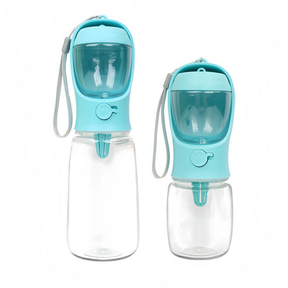 PawHydrate 2-in-1 Portable Pet Bottle – Water & Food Anywhere, Anytime!