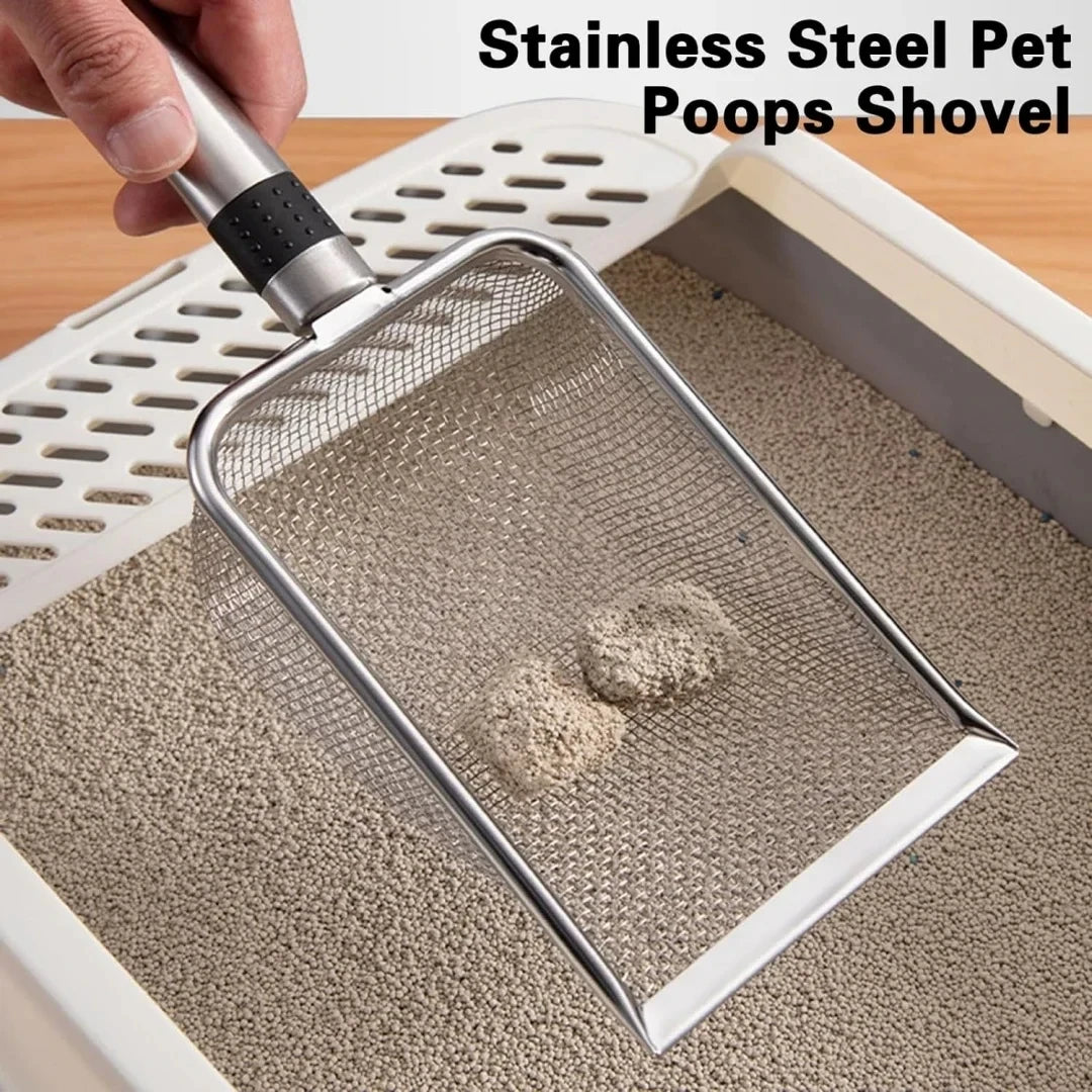 LitterPro – Premium Stainless Steel Cat Litter Scoop