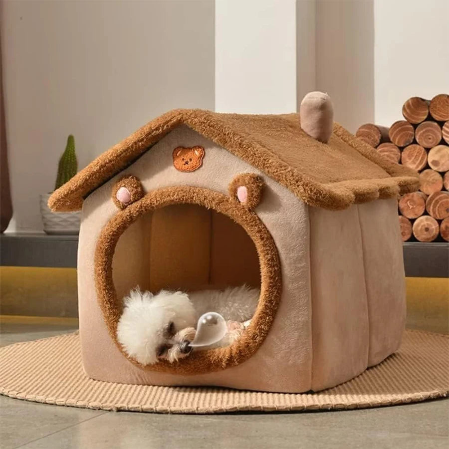 CosyDen Foldable Pet House – The Perfect Haven for Your Furry Friend