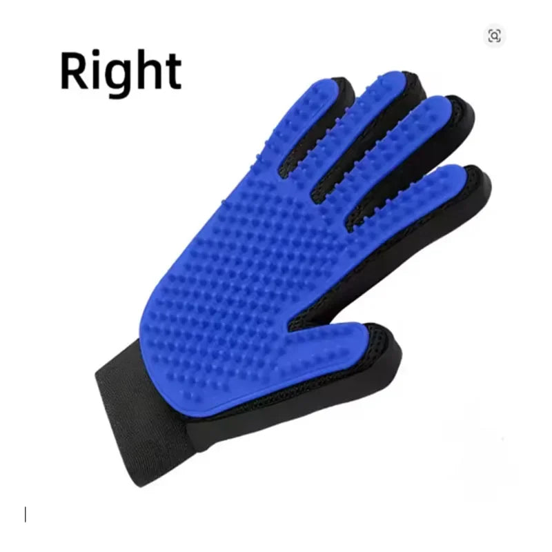 Pet Grooming Glove – 2-in-1 Hair Remover & Massage Brush for Dogs and Cats