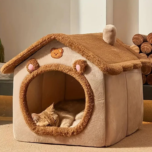 CosyDen Foldable Pet House – The Perfect Haven for Your Furry Friend