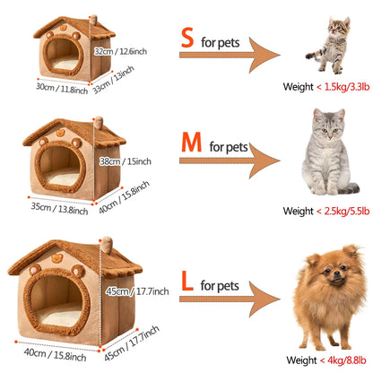 CosyDen Foldable Pet House – The Perfect Haven for Your Furry Friend