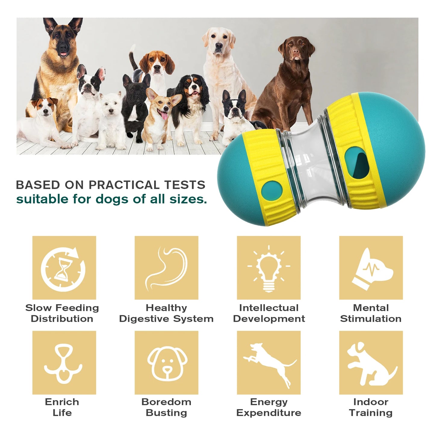 Super Ball – The Interactive Treat Toy That Keeps Your Pet Engaged for Hours!