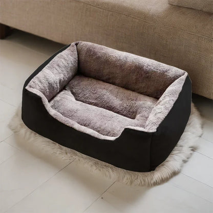 Cozy Plush Cat Bed – Soft & Breathable Pet Cushion for Cats and Small Dogs