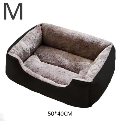 Cozy Plush Cat Bed – Soft & Breathable Pet Cushion for Cats and Small Dogs