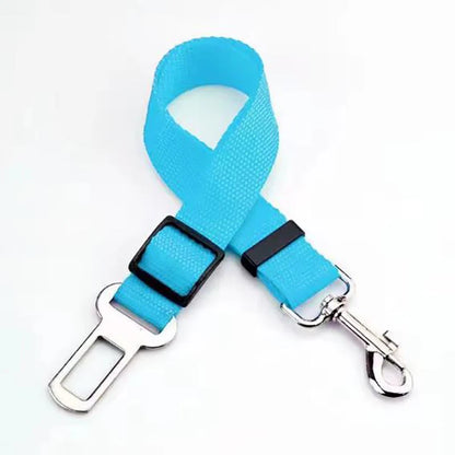 Adjustable Dog Car Seat Belt – Safety Harness Leash for Secure Pet Travel