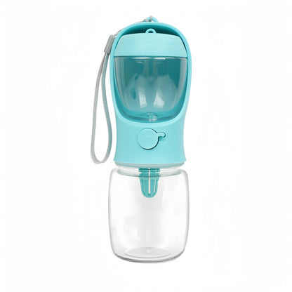 PawHydrate 2-in-1 Portable Pet Bottle – Water & Food Anywhere, Anytime!