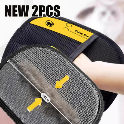 Say Goodbye to Pet Hair Around the House with the Electrostatic Hair Removal Glove – Quick, Effortless, and Mess-Free Cleaning!