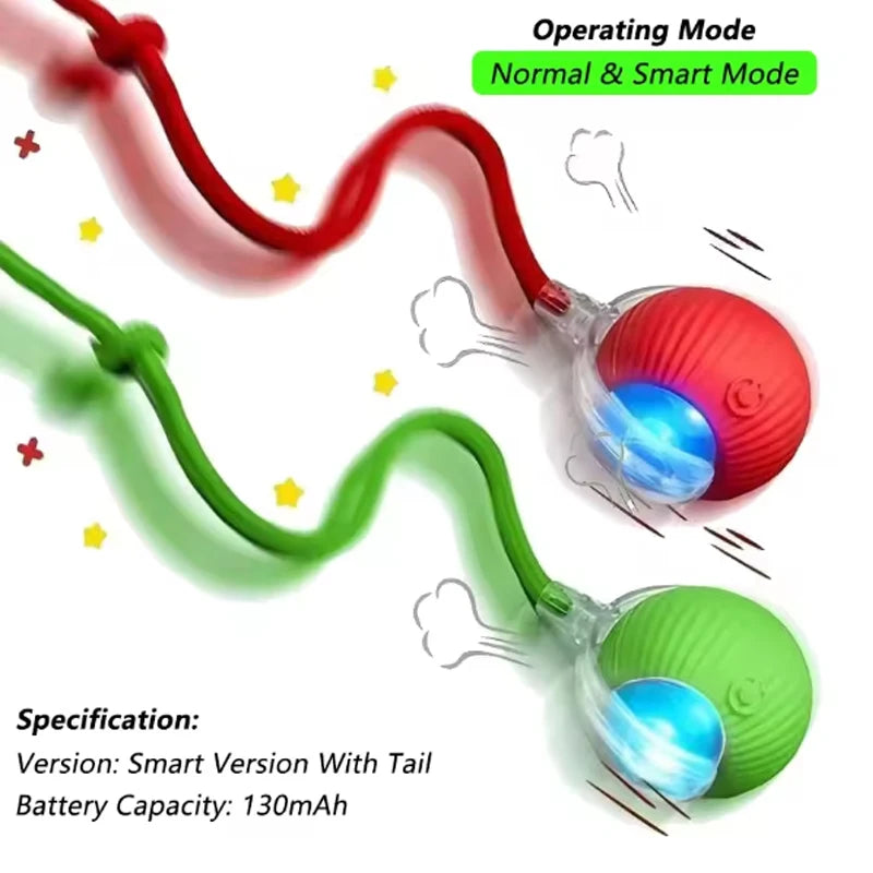 PawMotion – Smart Electric Rolling Ball Toy for Cats & Dogs