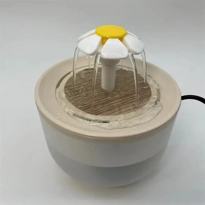 PureFlow – Automatic Cat Water Fountain 1.2L USB Electric Silent Filtered Dispenser