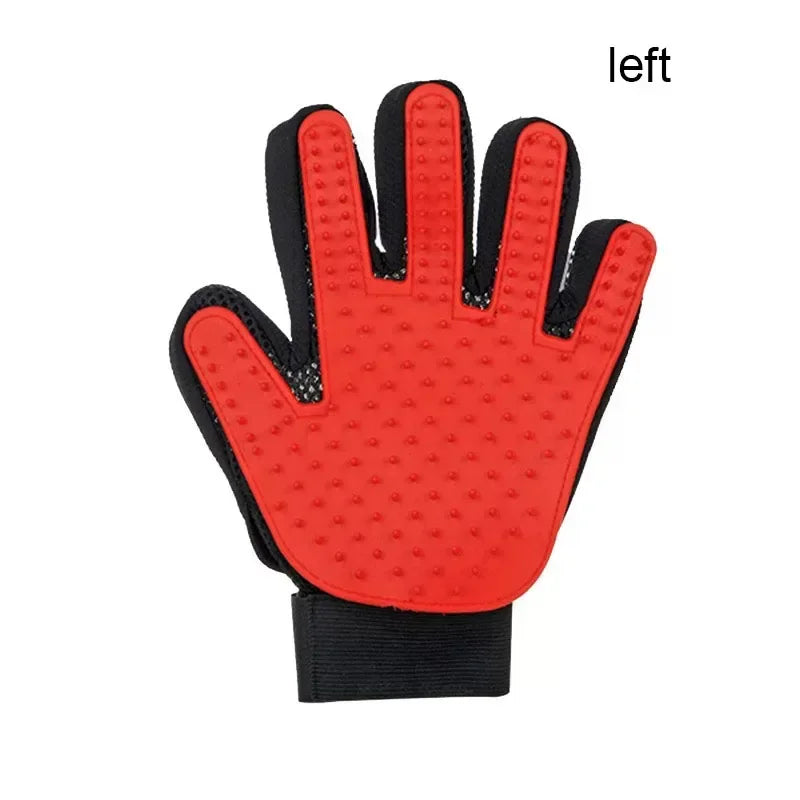 Pet Grooming Glove – 2-in-1 Hair Remover & Massage Brush for Dogs and Cats