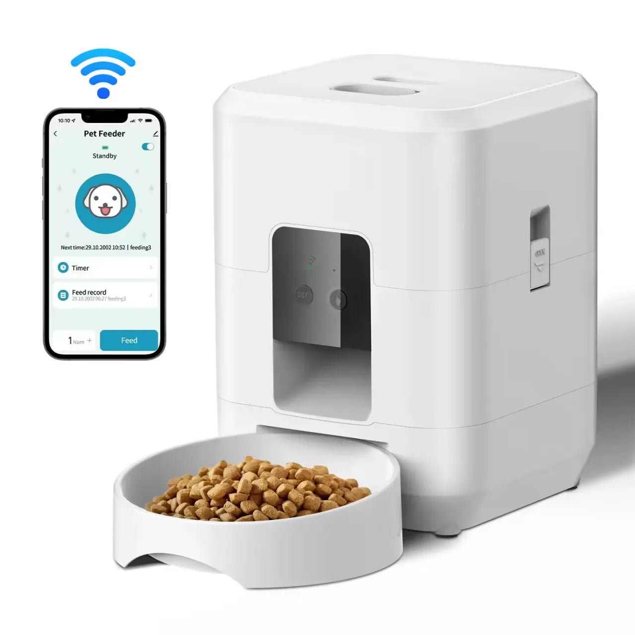 SmartFeed Automatic Pet Feeder – Consistent Meals, Happier Pets