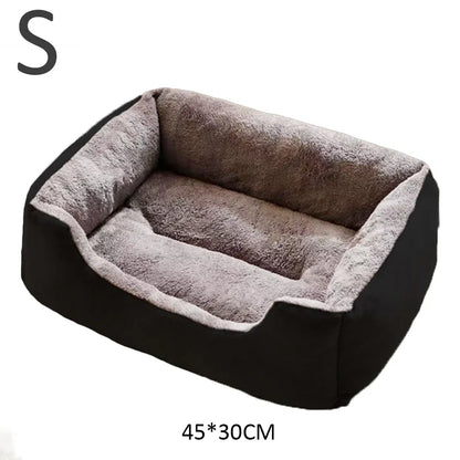 Cozy Plush Cat Bed – Soft & Breathable Pet Cushion for Cats and Small Dogs