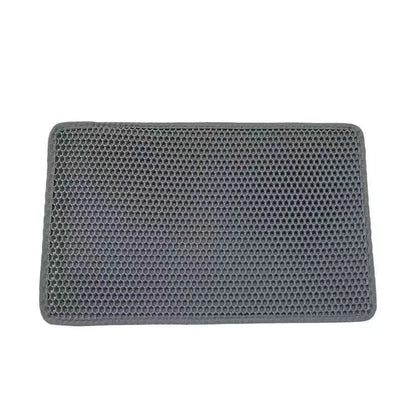 Double Layer Cat Litter Trap Mat – Waterproof, Non-Slip & Easy to Wash